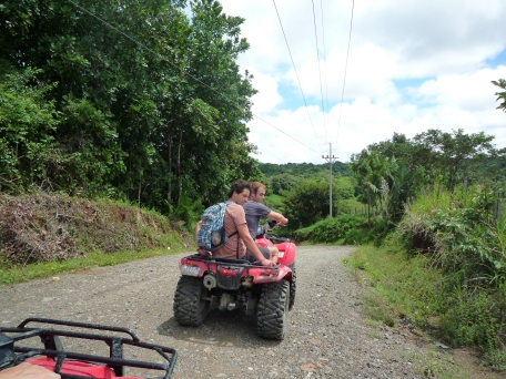 The guys on their quad