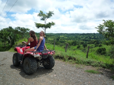 We girls on our quad